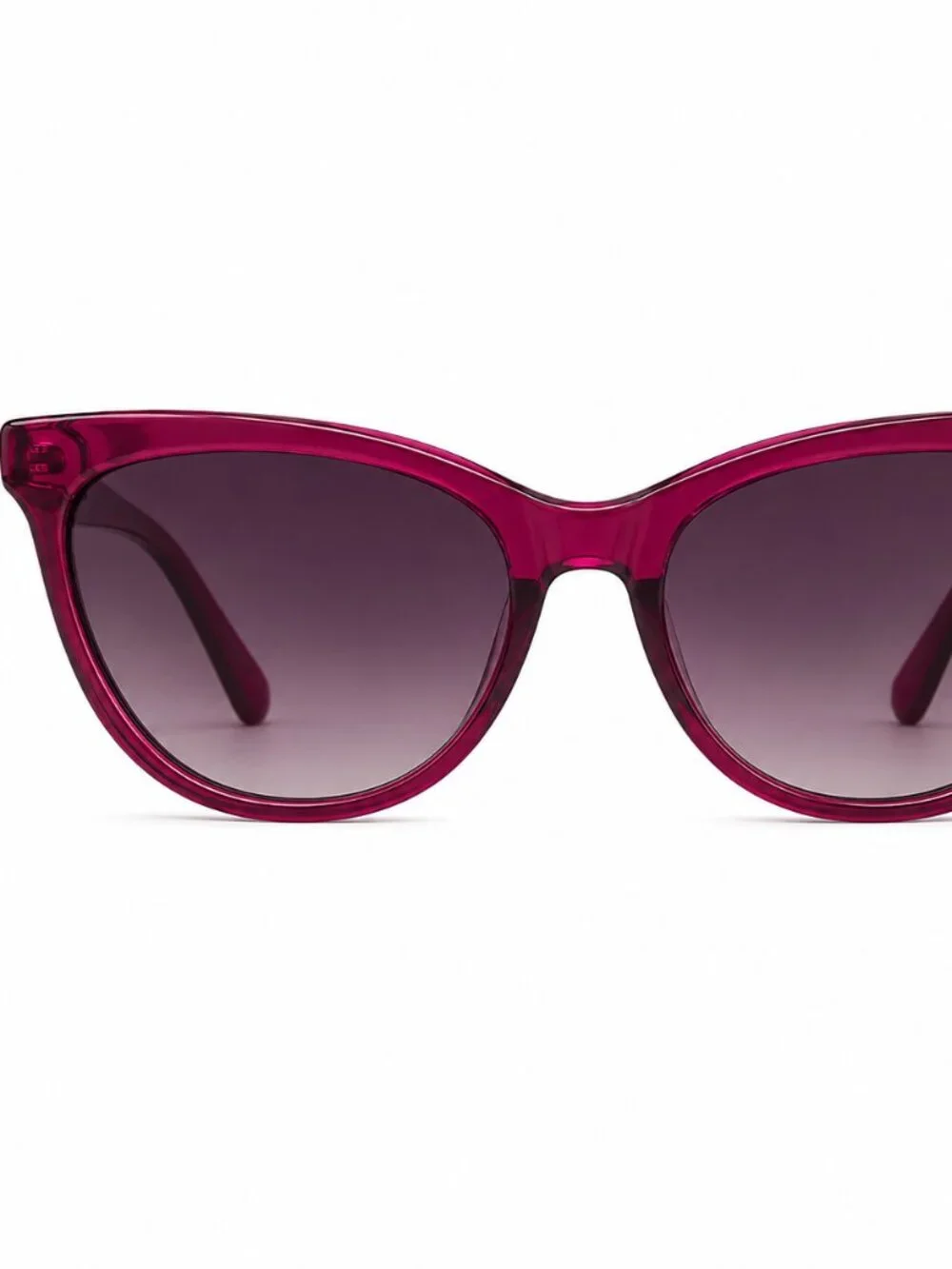 Juicy Couture JU 629/G/S Burgundy Cat-Eye Sunglasses 55-18-140